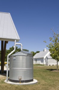 Bulk water delivery to refill rainwater cistern